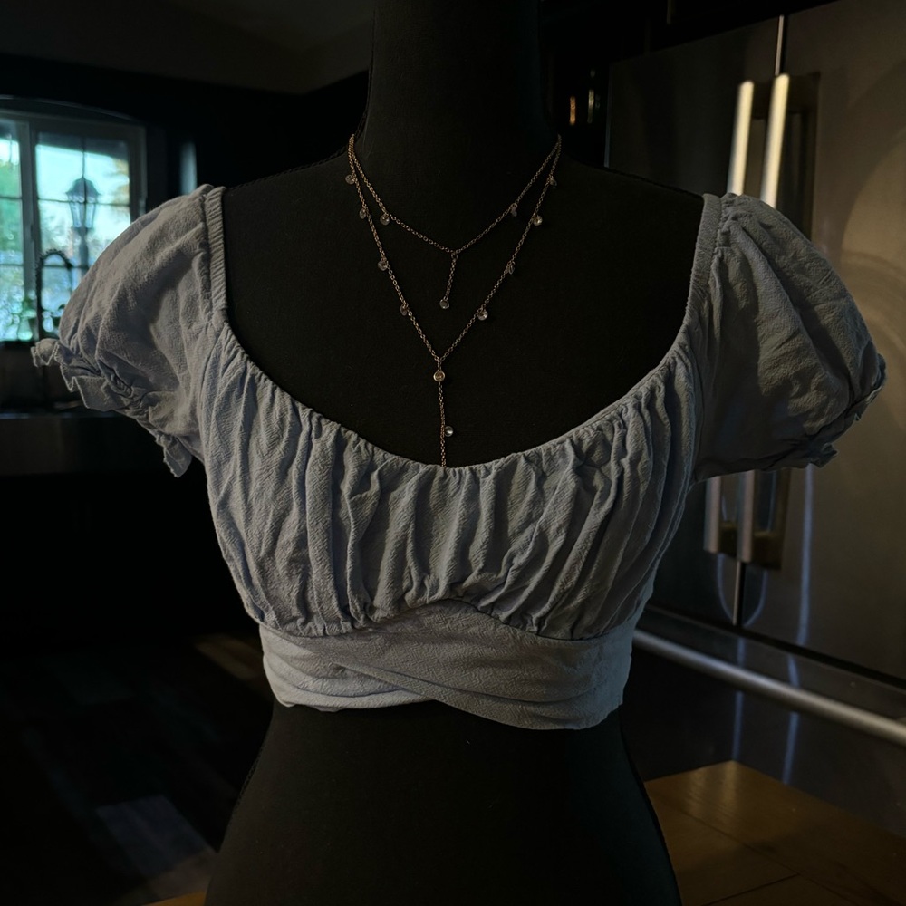 Cute Blue Top